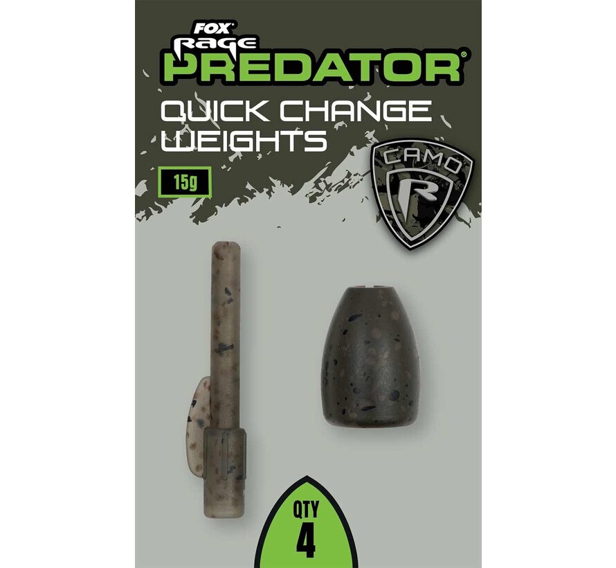 Camo Quick Change Weights (4stuks)
