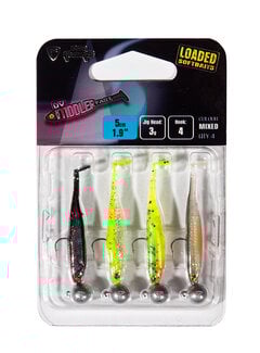 FOX RAGE Micro Tiddler Fast Loaded softbaits