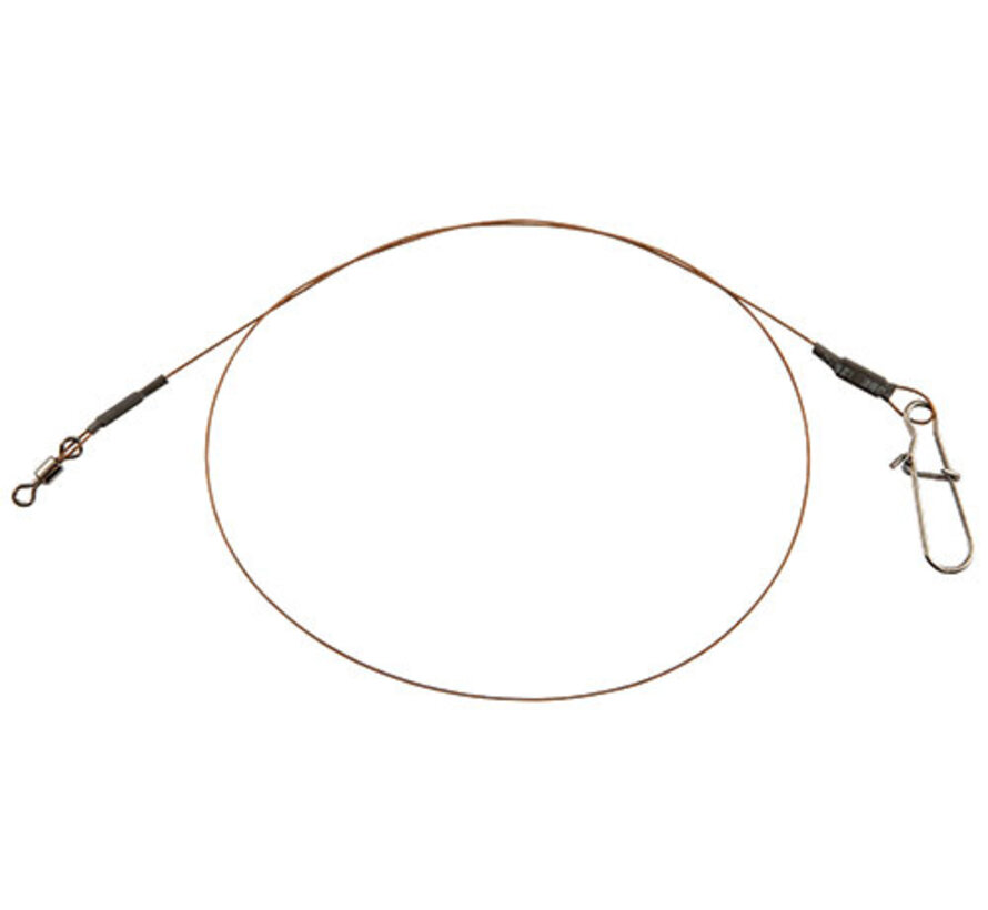 49 strand Stalen Snoek Onderlijn (2stuks)