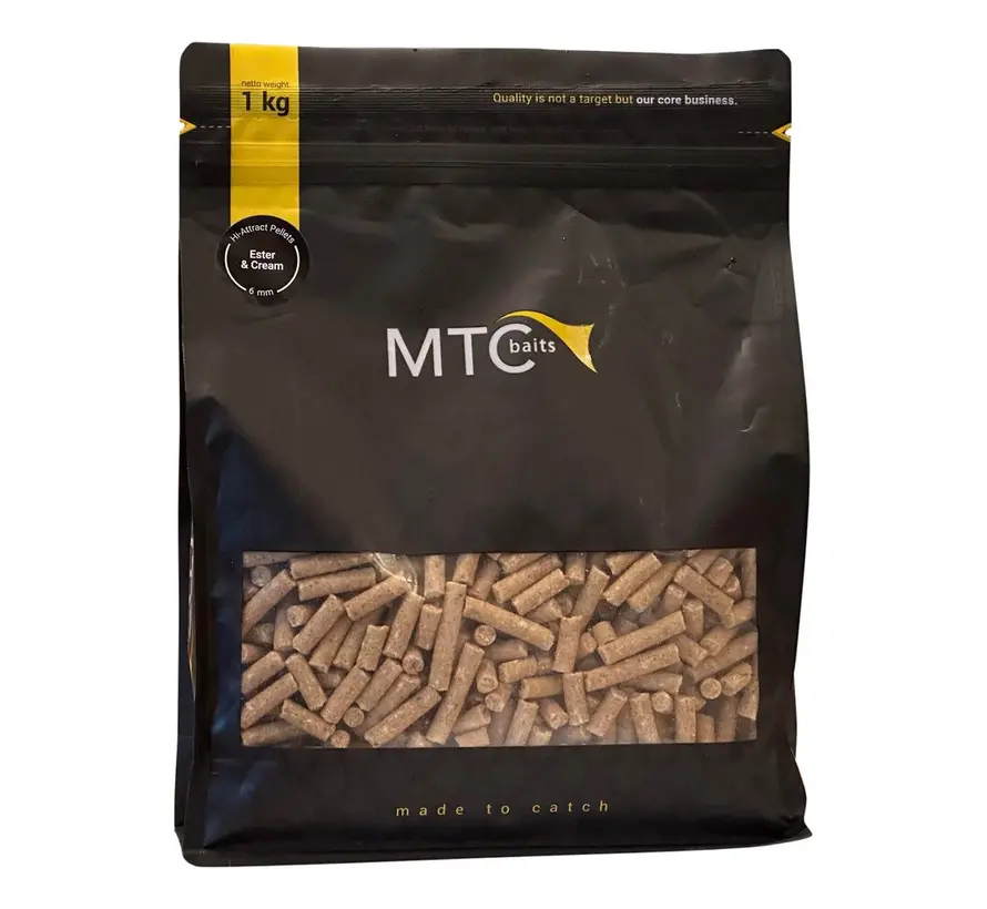 Pellet Hi-Attract Ester & Cream (1kg) (6mm)