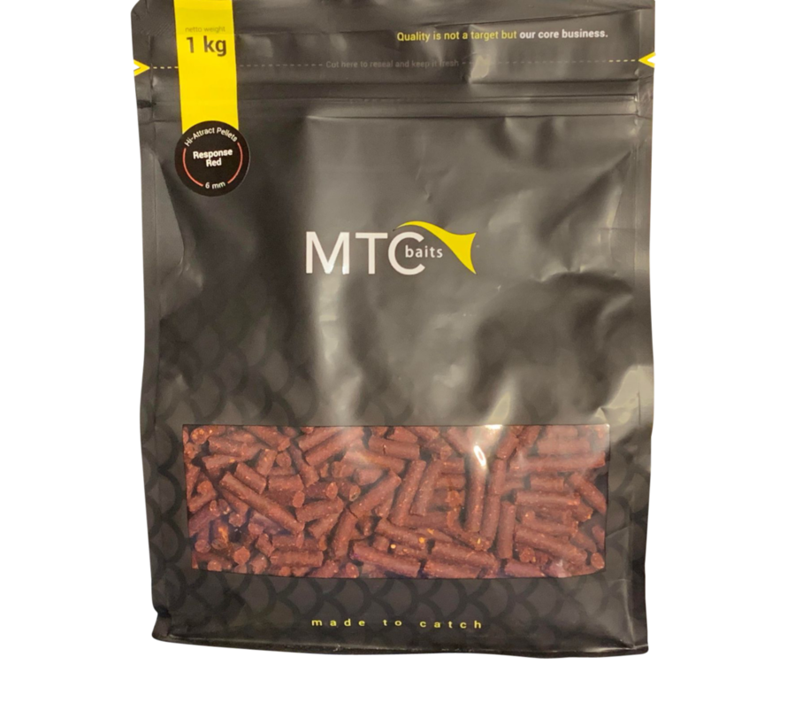Pellet Hi-Attract Response Red (1kg) (6mm)
