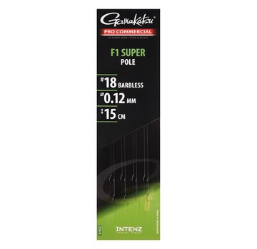 GAMAKATSU Pro Commercial F1 Super Spade Ready Rigs 15cm (8stuks)