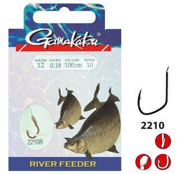 GAMAKATSU Booklet Bream 2210S 75cm (10stuks)