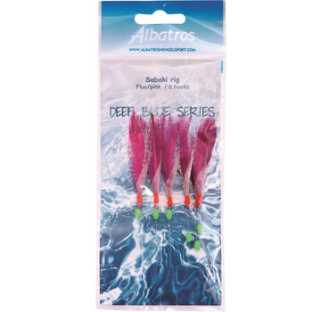 ALBATROS HENGELSPORT Sabiki Rig Fluo/Pink