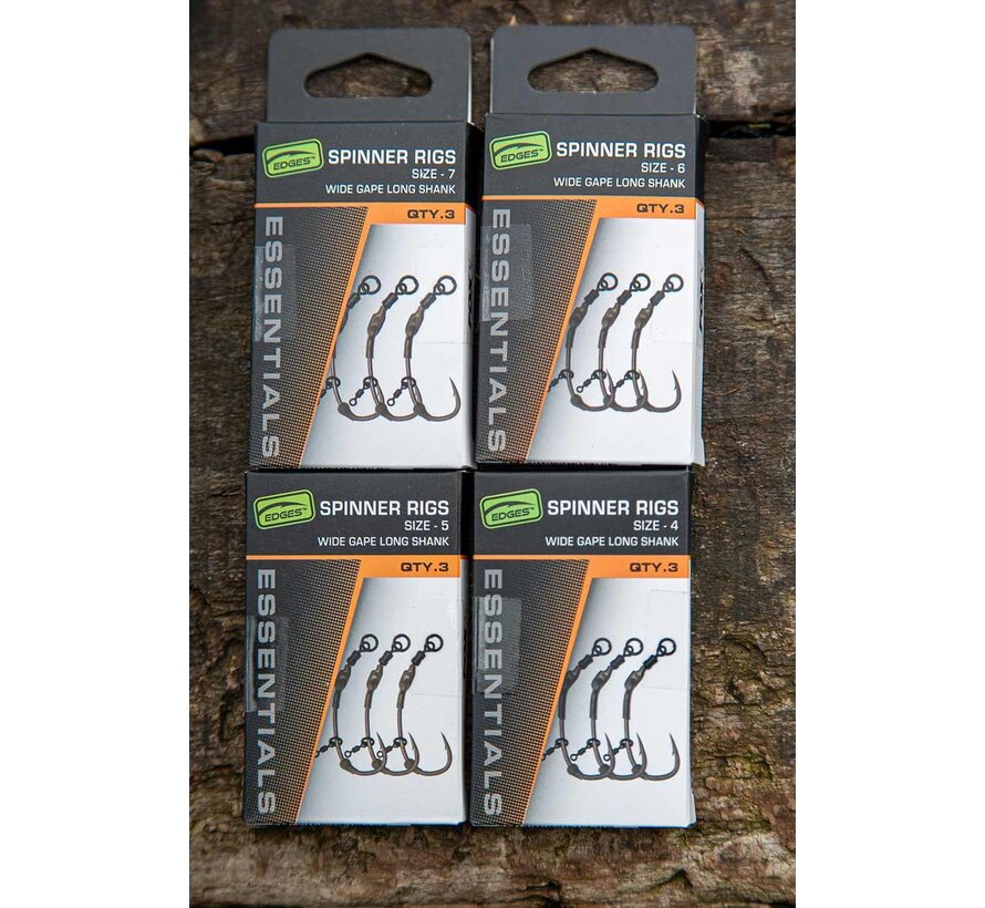 Edges Spinner Rig (3stuks)