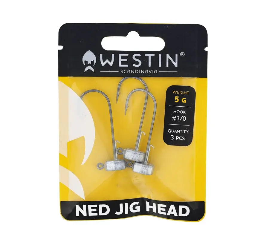WESTIN Ned Jig Head (3stuks)