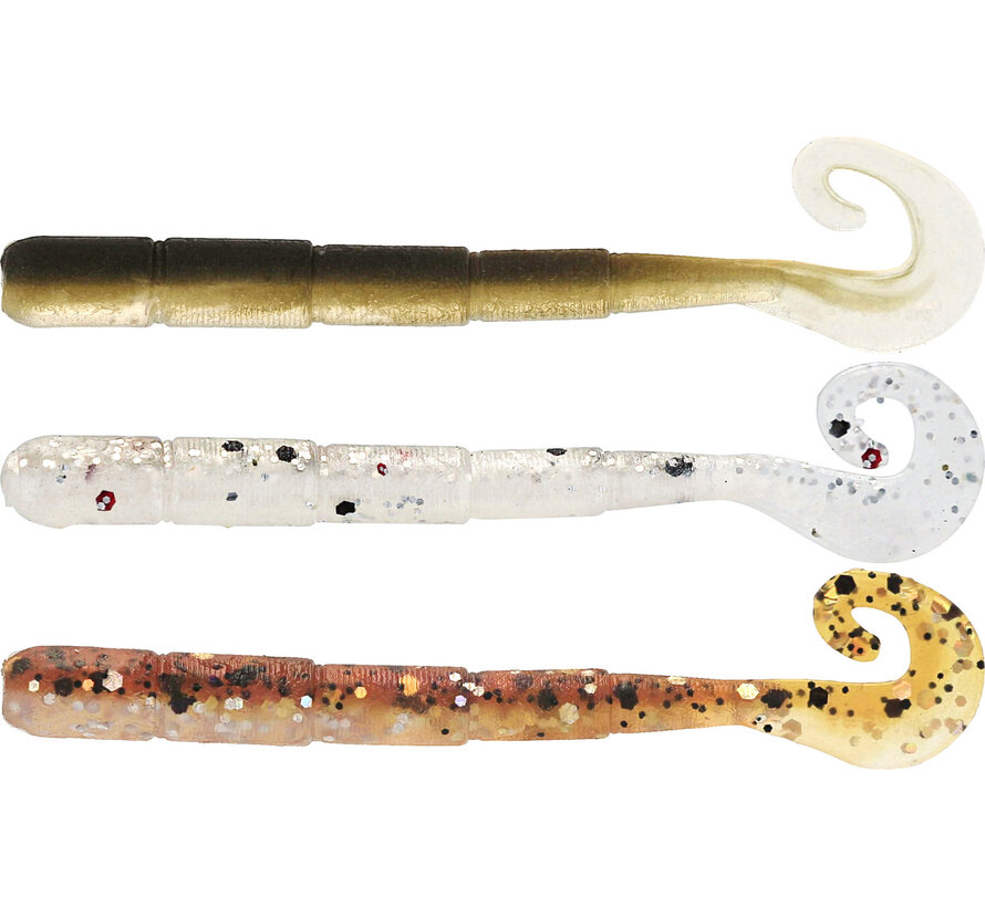 Ned Worm Curltail (5cm) (6stuks)