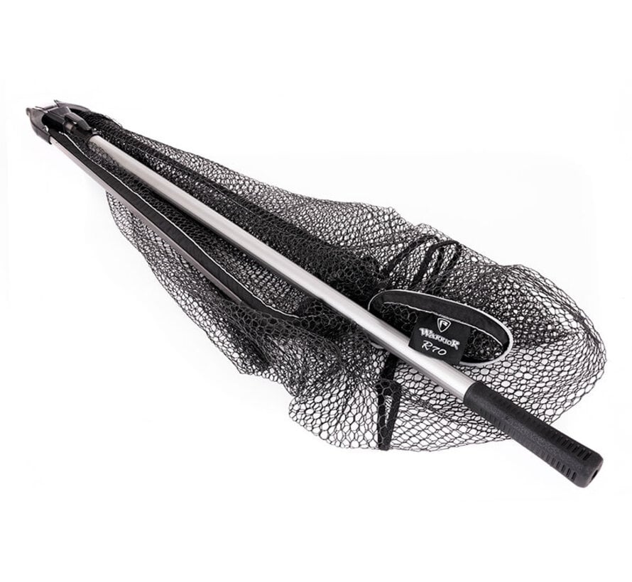 Warrior Rubber Mesh Landing Net (2.0m) (50cm)