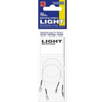 DRAGON Surfstrand light leader 7x7 AFW (2stuks)