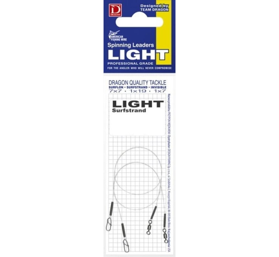 Surfstrand light leader 7x7 AFW (2stuks)