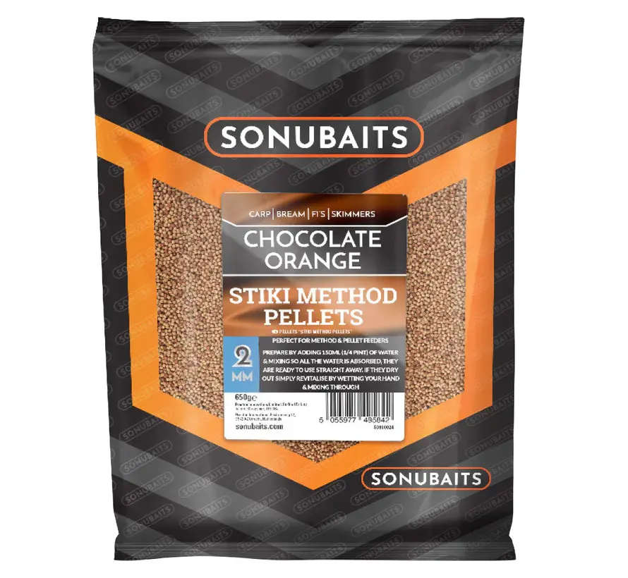 Method Pellets Stiki Chcolate Orange 2mm (650gr)