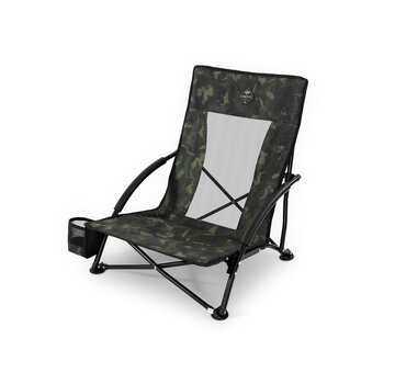 DELPHIN Lage Inklapbare Stoel Met Bekerhouder