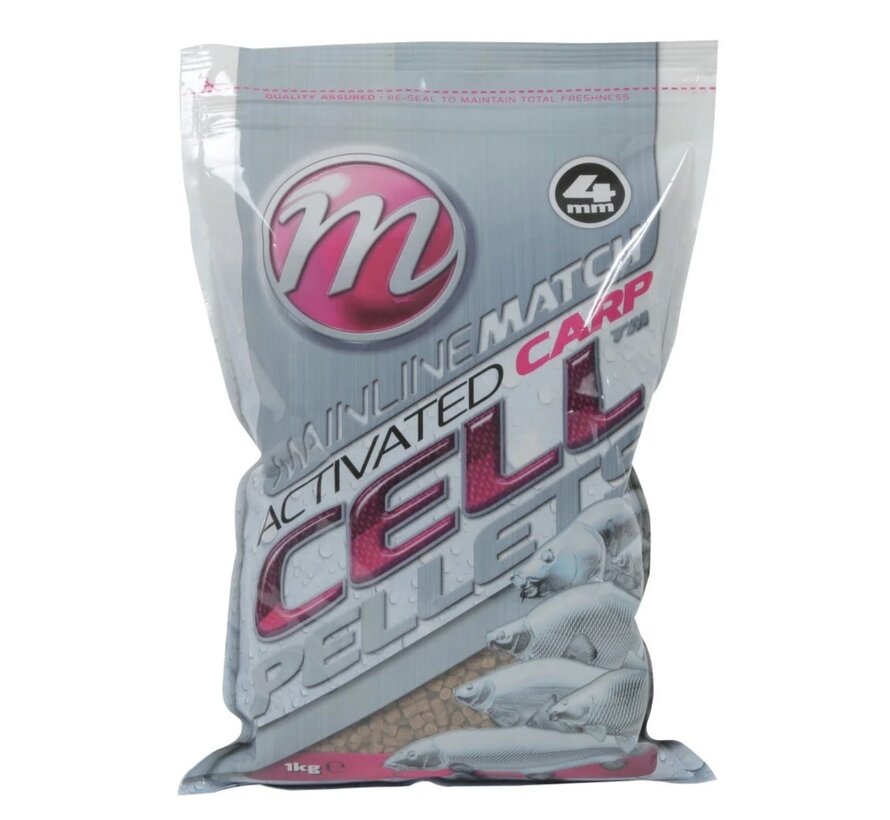 Activated Carp Pellets Cell (1kg)