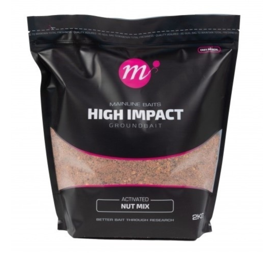 High Impact Groundbait Active Nut Mix (2kg)