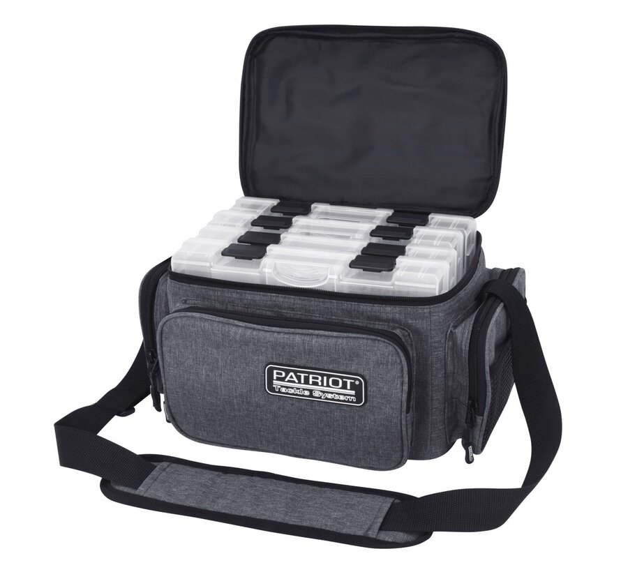 Roofvis Tas Met 4 Tackleboxen