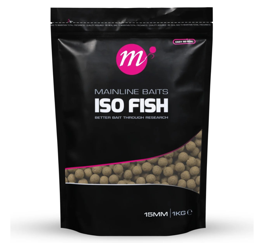 Shelf Life Boilies ISO Fish (1kg)