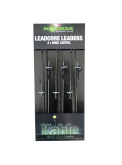 KORDA Leadcore Leader Ring Swivel (3stuks)