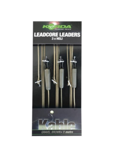 KORDA Leadcore Leader Heli (3stuks)
