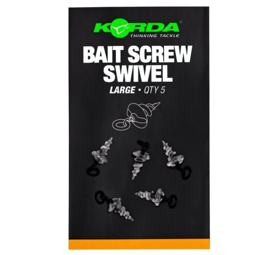 Micro Ring Swivel Bait Screw (5stuks)