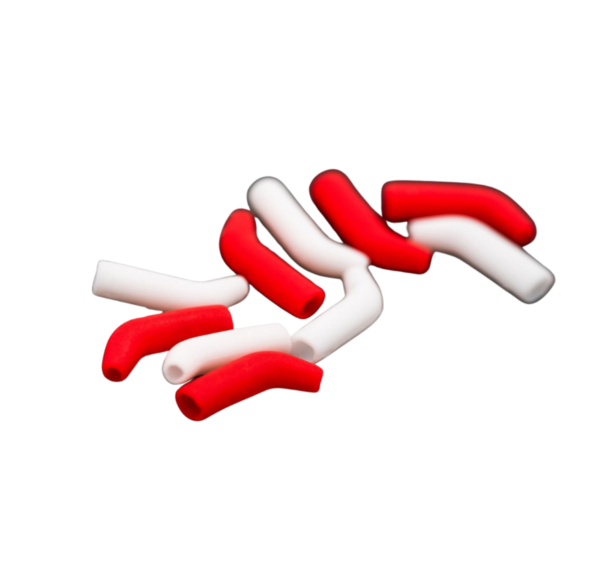 Red / White Kickers (10stuks)