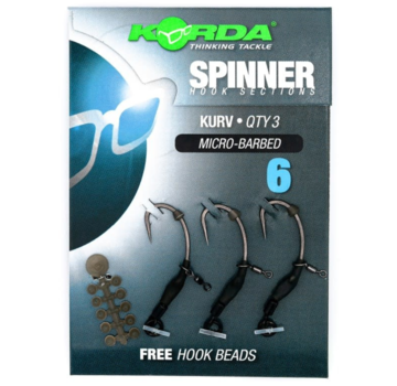 KORDA Spinner Hook Sections Kurv (3stuks)