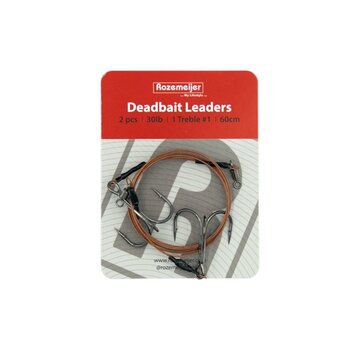 ROZEMEIJER Deadbait Leaders (60cm) (2stuks)