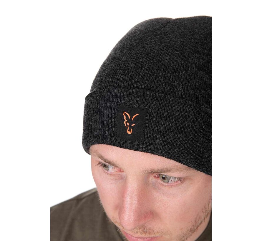 Beanie vismuts Oranje/Zwart