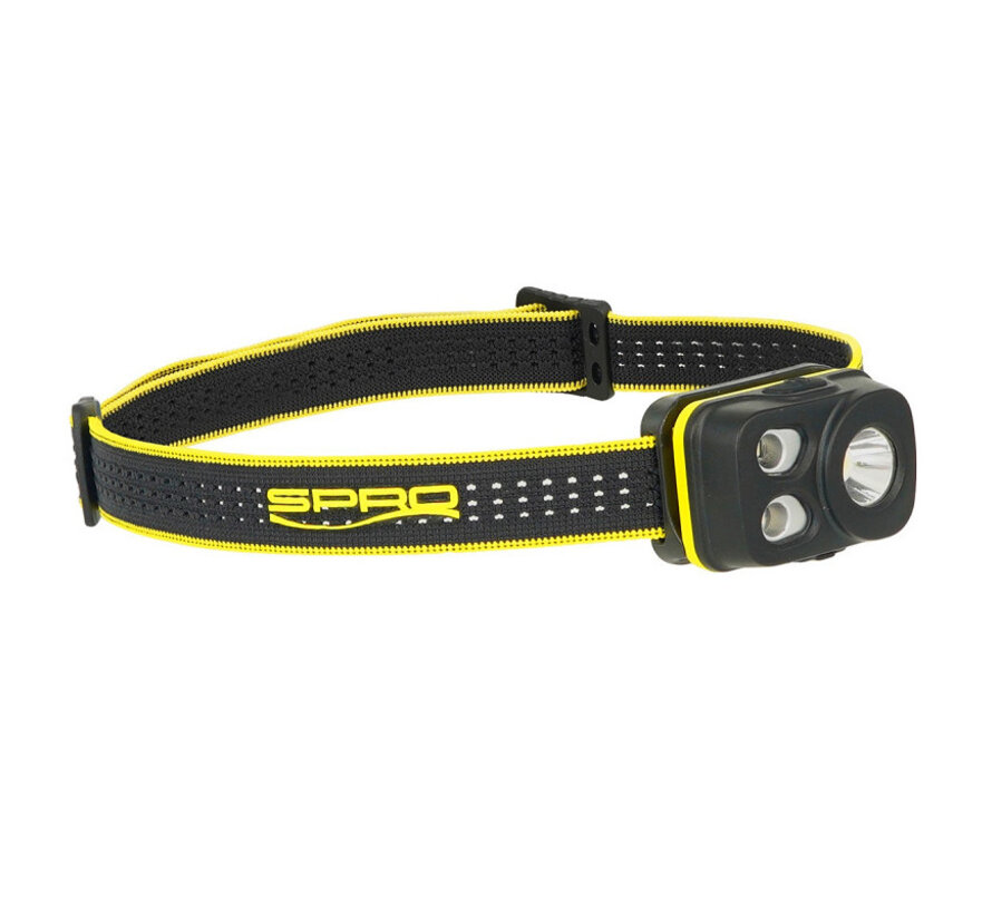 Headlamp USB Oplaadbaar Wit/Rood 100L