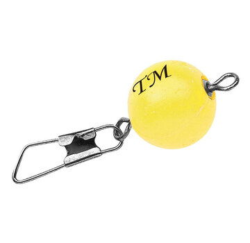 TROUT MASTER Swivel Snap Pilot 12mm Yellow