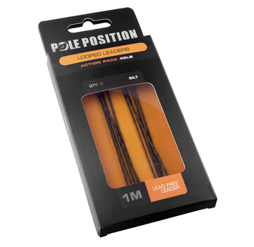 POLE POSITION Unleaded Looped Leader (45lb)