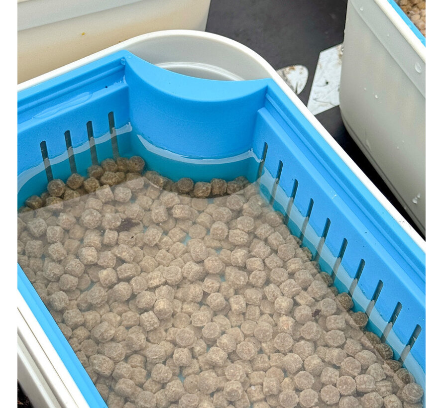 Bait Tube Closed-Lid-Drain