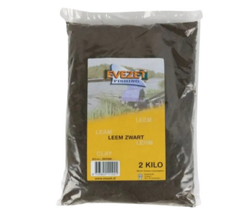 EVEZET Leem Turf Zwart (2kg)