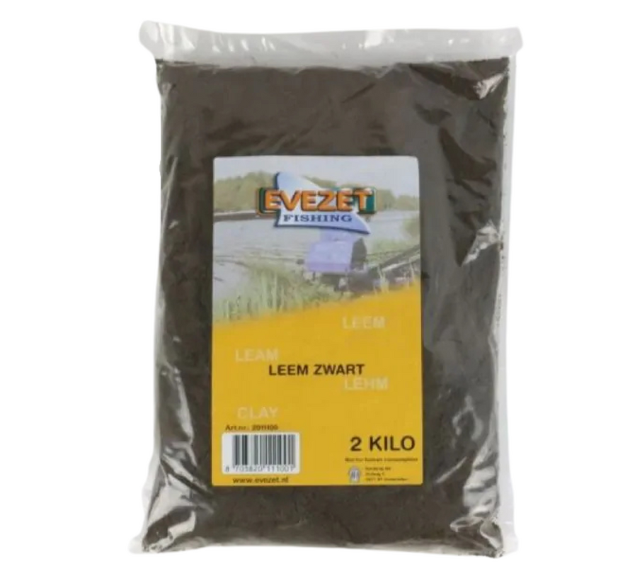 Leem Turf Zwart (2kg)