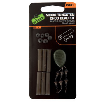 FOX Micro Chod Bead Kit Trans Khaki (6stuks)