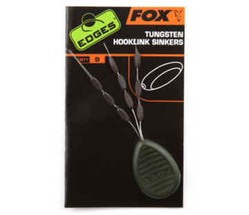 FOX Tungsten Hooklink Sinkers (9stuks)