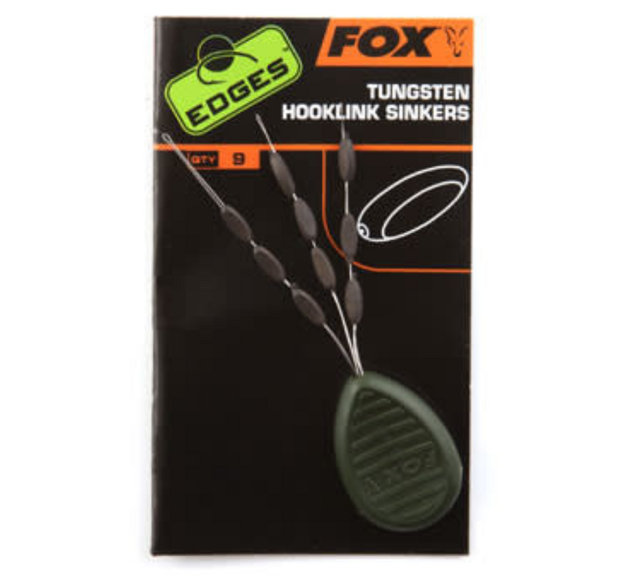 Tungsten Hooklink Sinkers (9stuks)