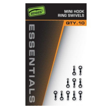 FOX Edges Mini Hook Ring Swivels (10stuks)