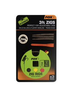 FOX Zig Rig 3Ft  (3stuks)