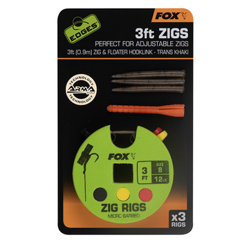 FOX Zig Rig 3Ft  (3stuks)