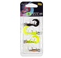 Micro Grub Tail Mix UV Loaded Lure Pack (4cm) (3gr) (4stuks)