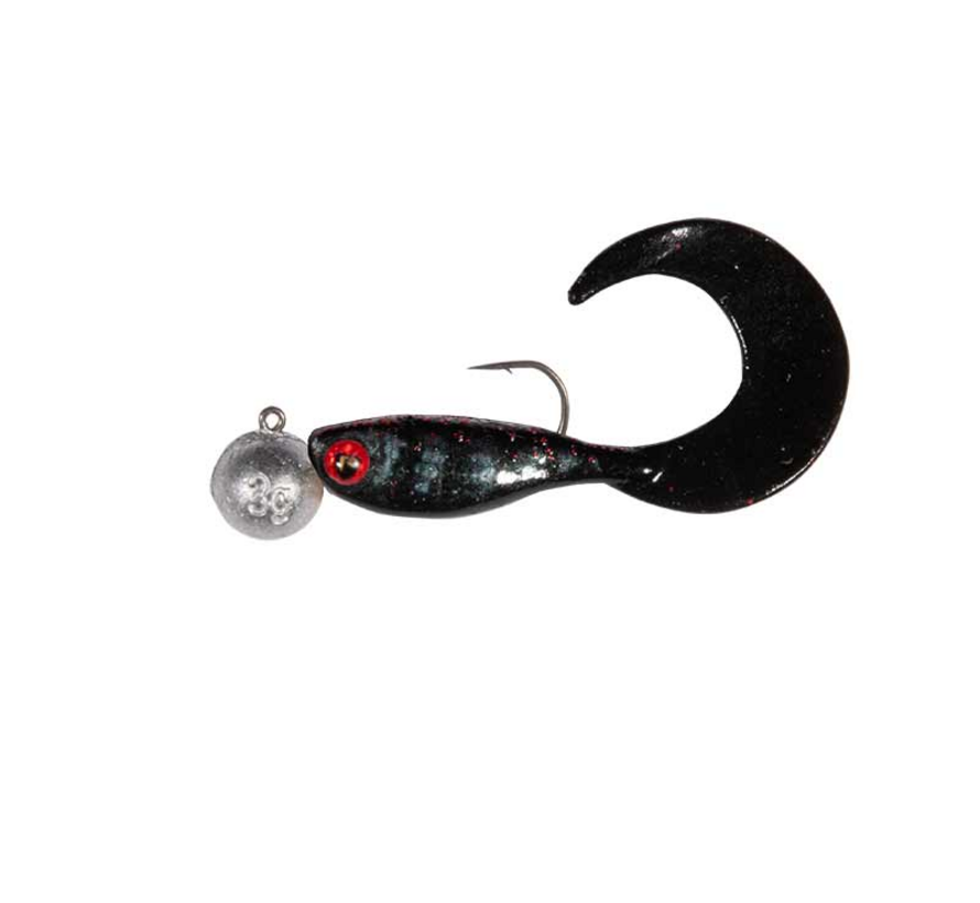 Micro Grub Tail Mix UV Loaded Lure Pack (4cm) (3gr) (4stuks)
