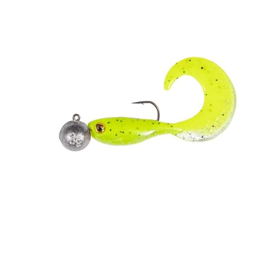 Micro Grub Tail Mix UV Loaded Lure Pack (4cm) (3gr) (4stuks)