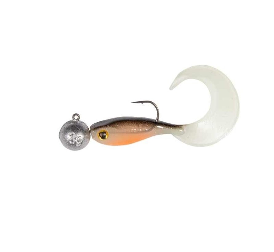 Micro Grub Tail Mix UV Loaded Lure Pack (4cm) (3gr) (4stuks)