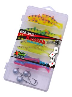 PATRIOT Shad Box Bright Color Mix