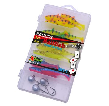 PATRIOT Shad Box Bright Color Mix