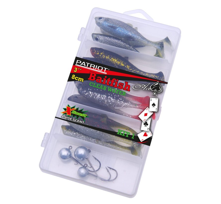 Shad Box Natural Color Mix
