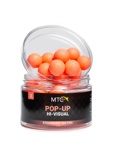MTC BAITS Pop-Up Hi-Visual Strawberry Big Fish