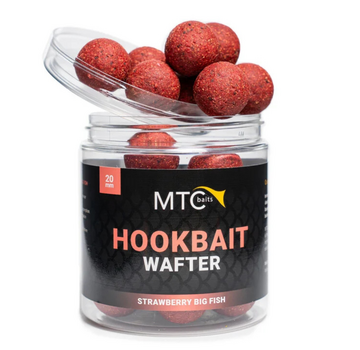 MTC BAITS Hookbait Wafter Strawberry Big Fish