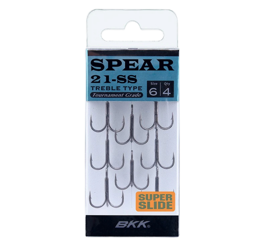 Spear-21 SS Treble Hooks (5-8stuks)