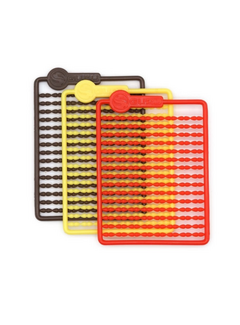 GURU Micro Hair Stops - Red. Brown. Yellow